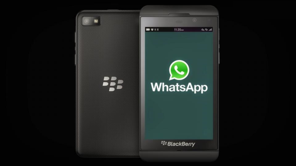 blackberry phone with whatsapp