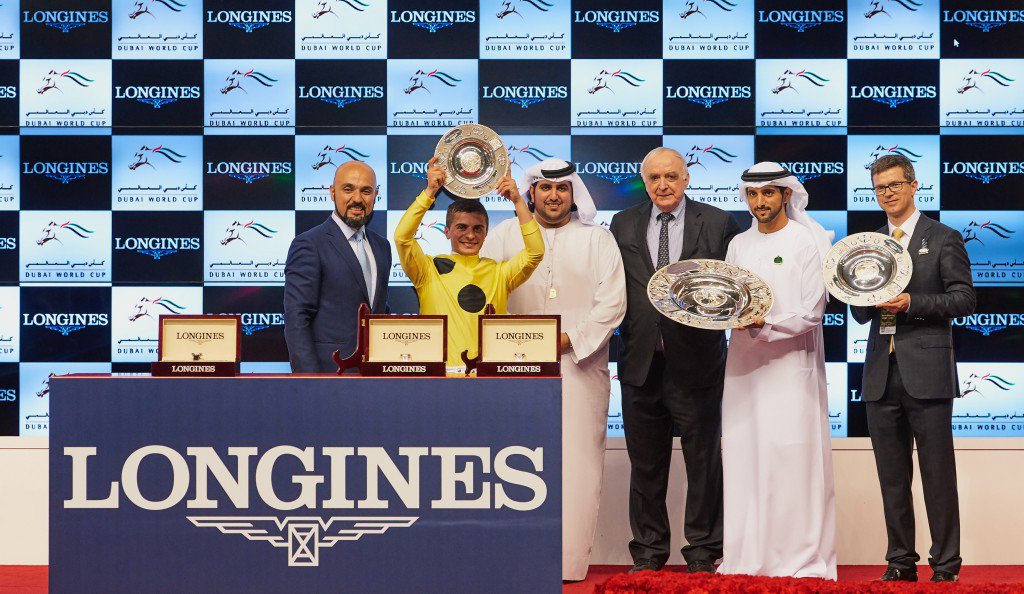 Longines stands as the official timekeeper of the Dubai World Cup