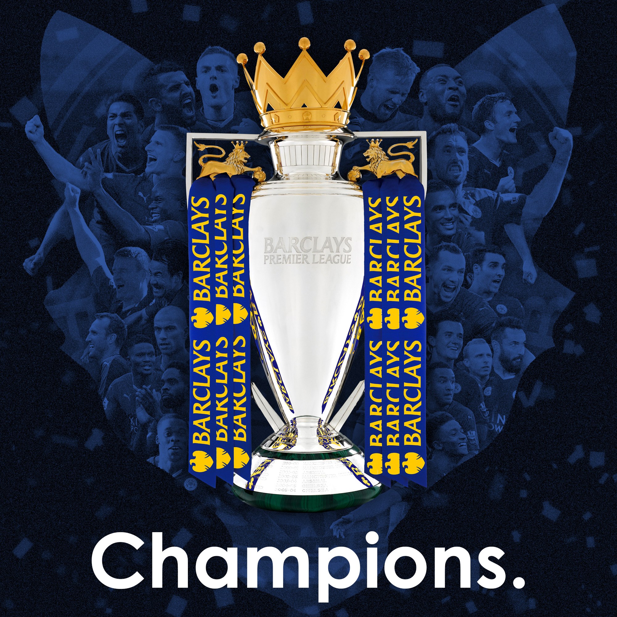 Leicester City (@lcfc) trending on Twitter as they win the 2015/16 ...