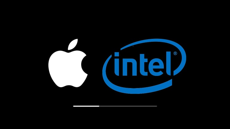 The first Apple computers to ship with Intel processors are released
