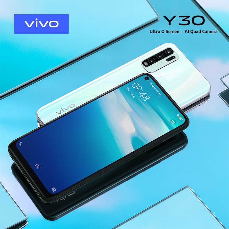 Vivo To Launch Y30 With An Ultra O Screen, AI Quad Camera And A 5 ...