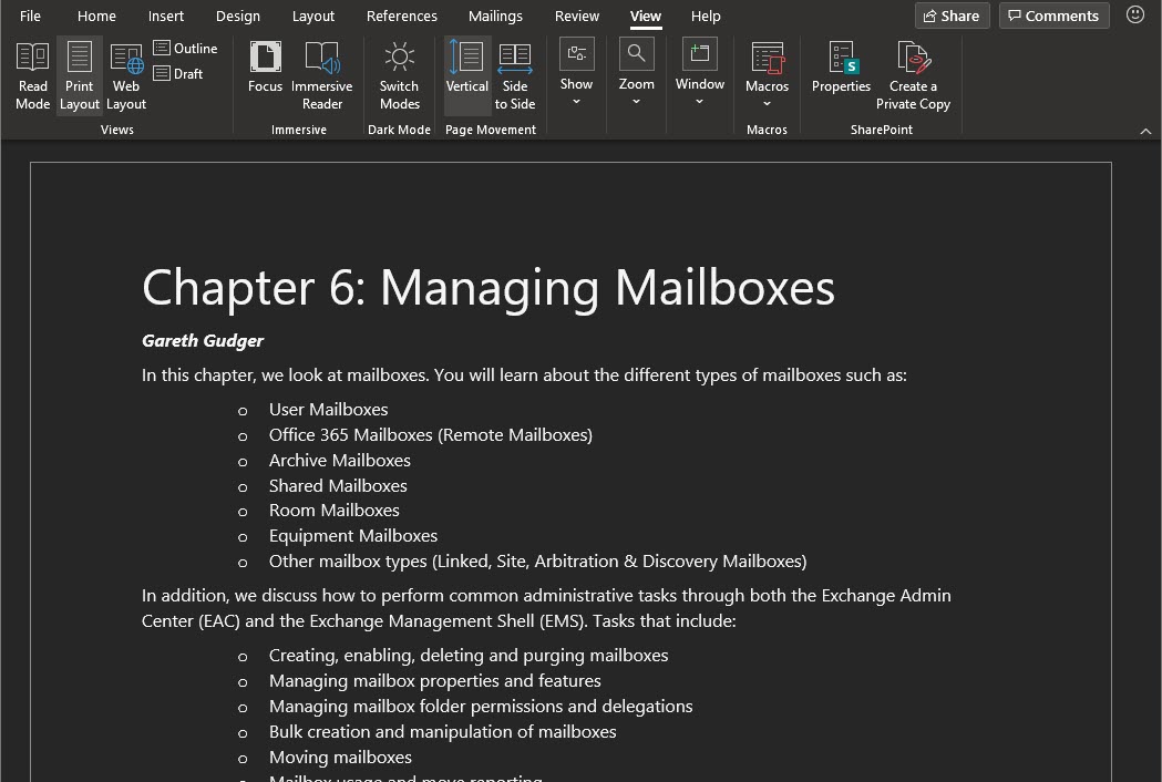 Microsoft Word to Get Full Dark Mode Innovation Village Technology