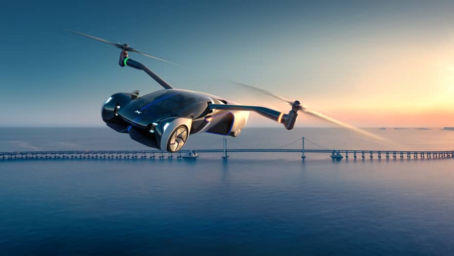 China's Xpeng touts flying car that can also operate on roads by 2024