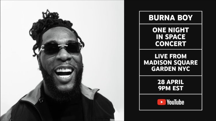 Grammy award-winning Burna Boy becomes first African to sell out