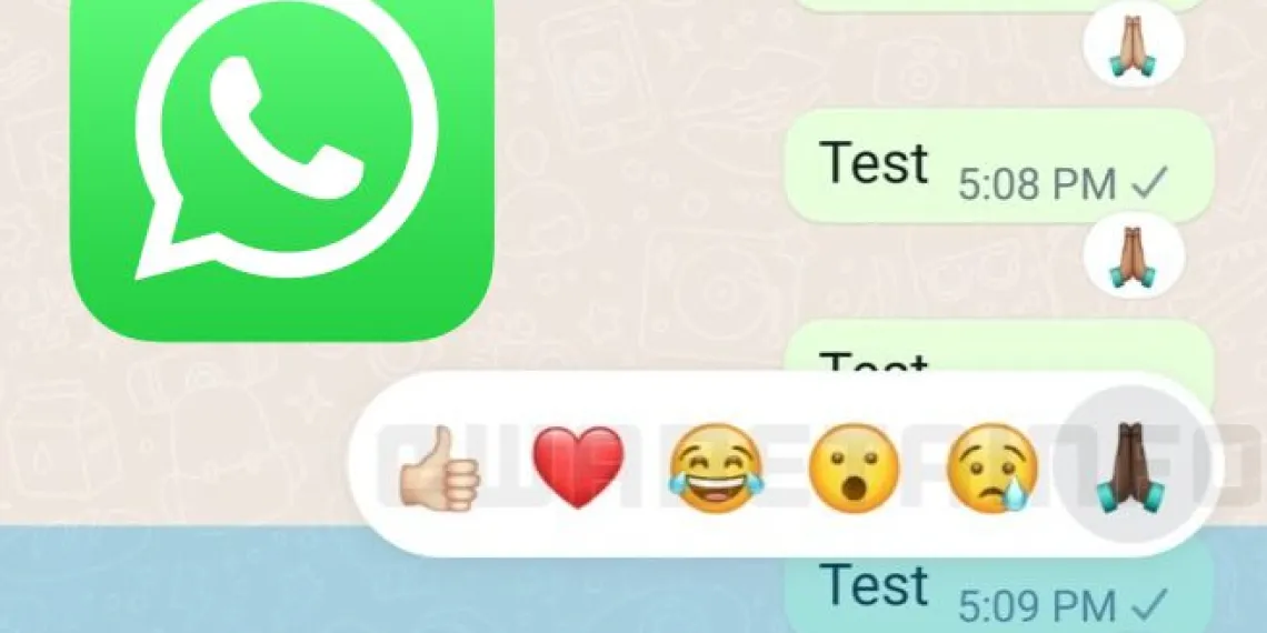 WhatsApp to get message reactions on iPhone, Android soon